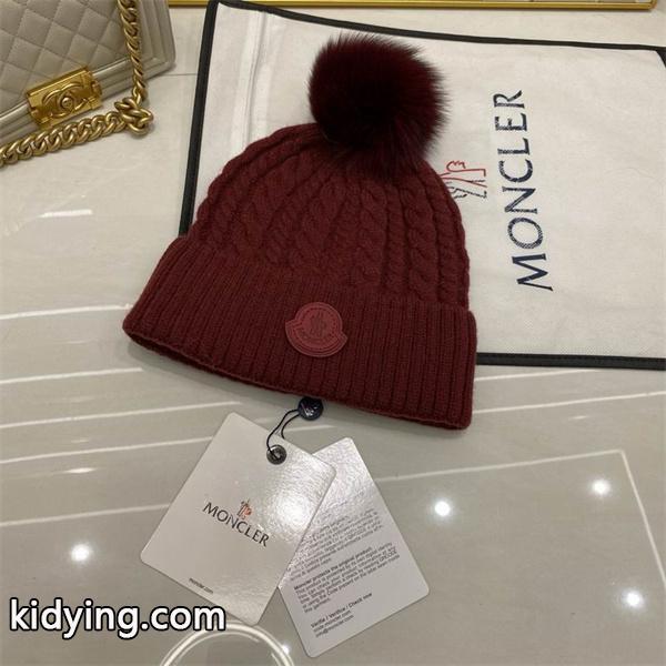 モンクレール MONCLER ニットキャップコピー ニット帽 2025秋冬新作 通販ショッピング-1