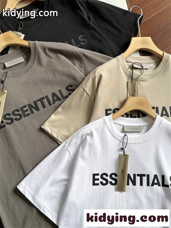 ESSENTIALS レディース Tシャツ オーバーサイズ ゆったりシルエット シンプル 韓国 エッセンシャルズ コピー-5