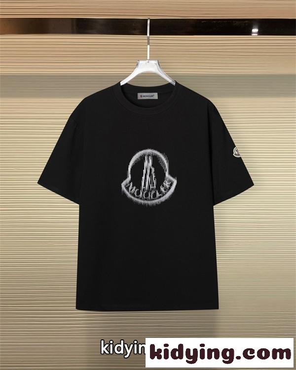 MONCLER モンクレール コピー Tシャツ グラフィックロゴ アートプリント 半袖 クリーンシルエット 人気 新作-2