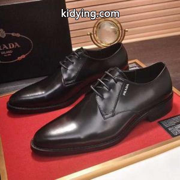 旬のアイテム ビジネスシューズファッショニスタ愛用プラダ PRADA 2018年秋冬入荷_ビジネスシューズ_メンズファッション_スーパーコピーブランド激安通販 専門店-0