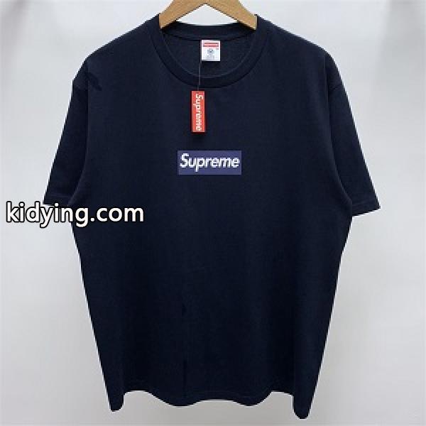 NY Box Supreme x New York Yankees 15ss Box Logo Teetシャツエムエルビーコリアコピー人気コラボ-0