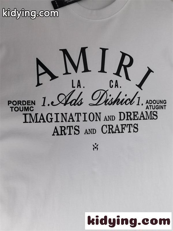 AMIRI グラフィック 半袖Tシャツ アミリ コピー メンズ カジュアル ストリート ファッション-7