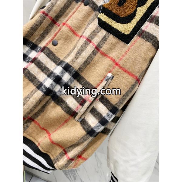 話題殺到!バーバリー コピー BURBERRY 2025秋冬冬仕様 ベージュ チェックスタジャン-4