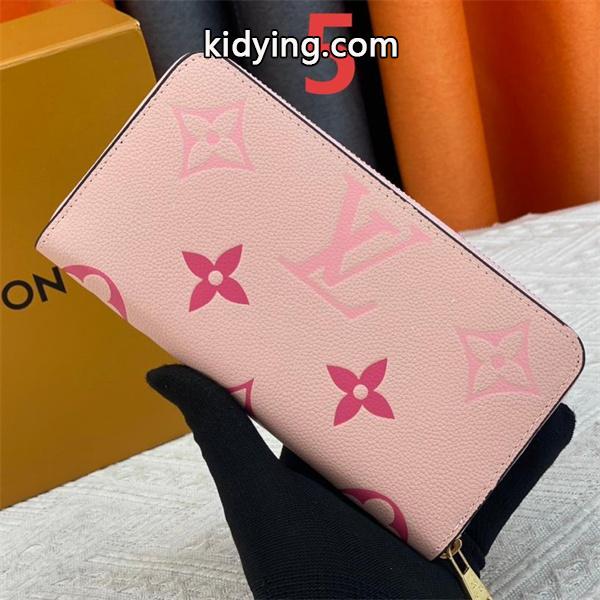 上品 シンプルな 財布 レディース ピンク 高評価 LOUIS VUITTON ルイヴィトン コピー-5