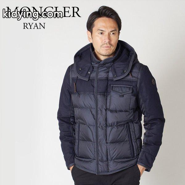 モンクレール メンズ ダウンジャケット MONCLER RYAN 4139285 53227 ネイビー系 (742) :mc-ryan:X-SELL(エクセル) - 通販ショッピング-0