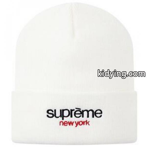お洒落で人気があるシュプリーム 偽物ニット帽子　Supreme ホワイトの男女兼用の帽子_シュプリーム SUPREME_ブランド コピー 激安(日本最大級)-0