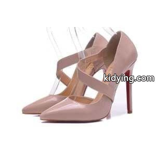 エレガント　Christian Louboutin　ルブタン　Crosspiga120　クロシーピガ　ストラップ　パンプス　ハイヒール_クリスチャンルブタン CHRISTIAN LOUBOUTIN_ブランド コピー 激安(日本最大級)-0