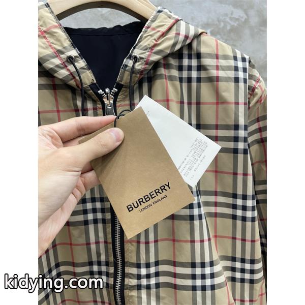 カーキ格子柄フルプリント 秋冬大人気定番 バーバリー コピー パーカー スーパーコピークオリティ Burberry-3