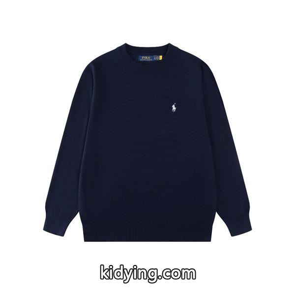 秋冬定番 Polo Ralph Lauren ポロ ラルフローレン コピー ニット セーター ワンポイント刺繍 シンプル-0