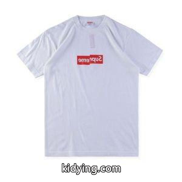 半袖Tシャツ 2色可選 SUPREME シュプリーム Supreme Comme Des Garcon Shirt Box Logo Tee CDG 上質なデザイン_シュプリーム SUPREME_ブランド コピー 激安(日本最大級)-1