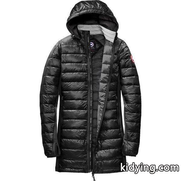 カナダグース ジャケット・ブルゾン レディース アウター Hybridge Lite Down Coat - Womens Black/Graphite :03-mhgd7as00a-40a1:海外インポートファッション asty - 通販ショッピング-0