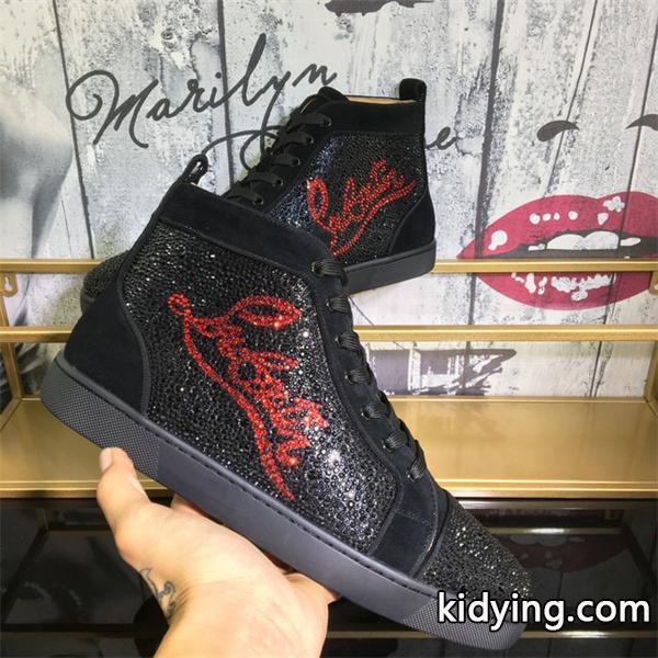 高品質なChristian Louboutinクリスチャンルブタンスーパーコピー スニーカー ハイカット メンズ 靴 シューズ-0