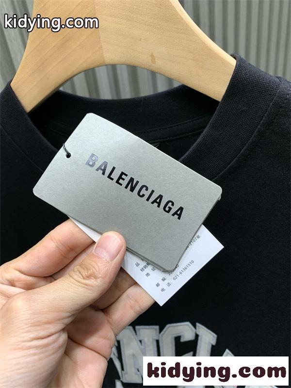 インパクト半袖 Tシャツ BALENCIAGA バレンシアガ コピー メンズ ストリート ファッション-4