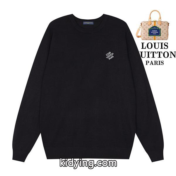 LOUIS VUITTON ルイヴィトン コピー 注目の新作!ロゴ ニットホワイト シンプル 抜群-1