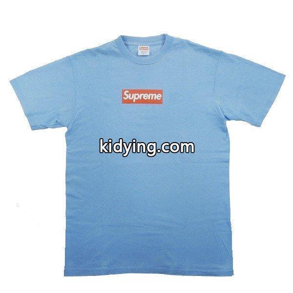 シュプリーム SUPREME Box Logo Tee BOXロゴTシャツ 青-0