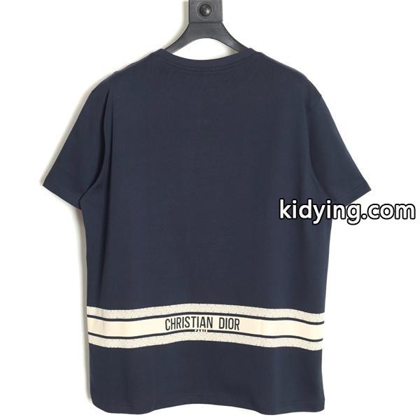 引き続きトレンドDIOR ディオール スーパーコピー tシャツ 2色展開 高級感を漂わせ シンプルで清楚な雰囲気-3