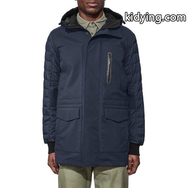 カナダグース メンズ ダウンジャケット アウター Selwyn Down Filled Coat Polar Sea/ Black :dp3-5516120-715316:フェルマート エフ fermart ef - 通販ショッピング-0