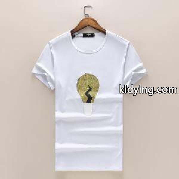 お洒落に魅せる 2018春夏新作 フェンディ FENDI Tシャツ\半袖2色可選_フェンディ FENDI_ブランド コピー 激安(日本最大級)-1