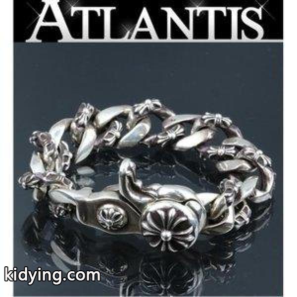 CHROME HEARTS 銀座 クロムハーツ ファンシー クリップ ブレスレット インボイス付き 13リンク ブレス 925 :073545:atlantis - 通販ショッピング-0