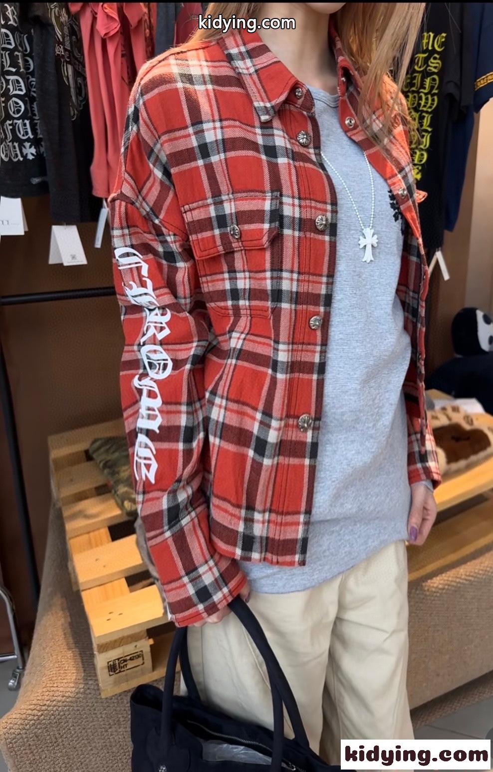 新作☆☆CHROME HEARTS クロムハーツ シャツコピー2026トレンド芸能人愛用♥赤色-3