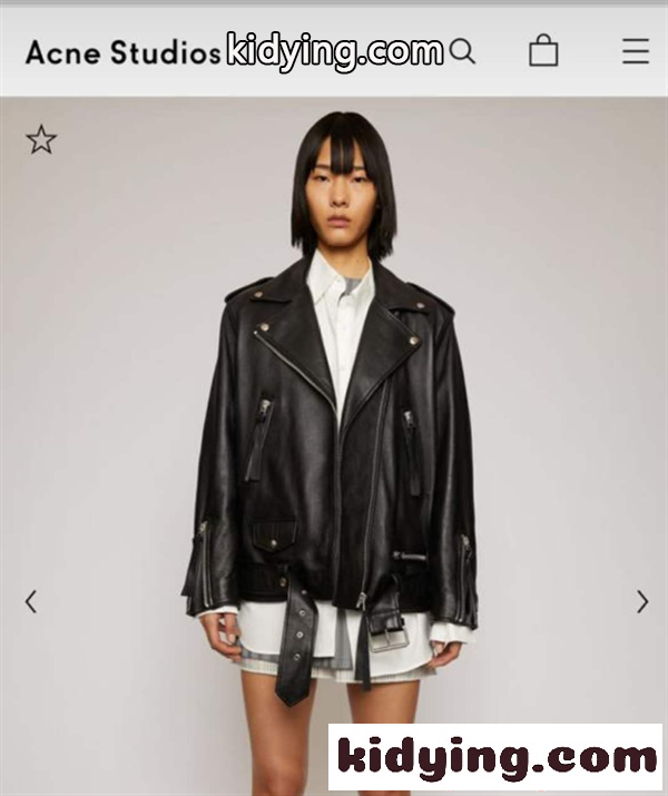 ACNE STUDIOS新作 アクネストゥディオズレザージャケットコピー2026トレンド人気オーバーサイズ-0