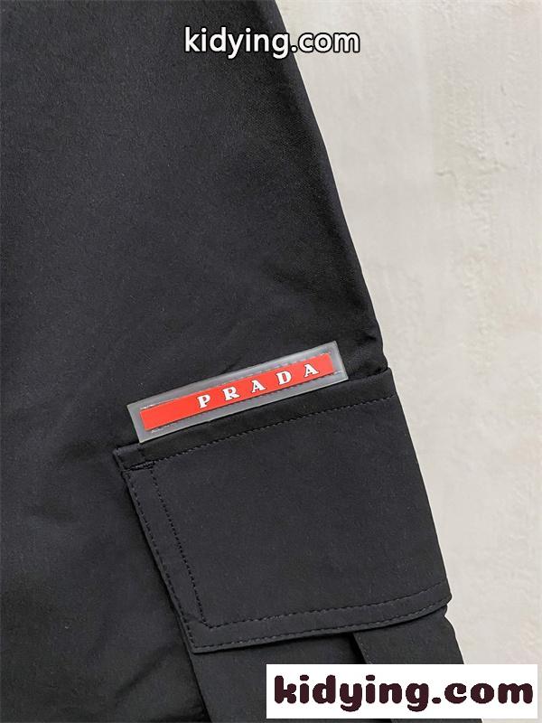 PRADA  26ssプラダショットパンツコピーカッコイイ個性的人気アイテムおしゃれ-5