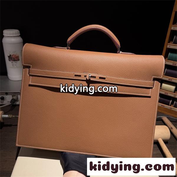 メンズ向けケリーブリーフケース☆エルメスビジネスバッグコピーHermès 2026新作-1