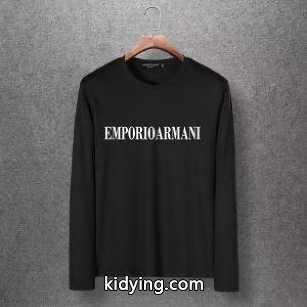 長袖Tシャツ 多色可選 季節感溢れる秋らしいコーデ 2019年秋冬最新のトレンド アルマーニ ARMANI_アルマーニ ARMANI_ブランド コピー 激安(日本最大級)-4