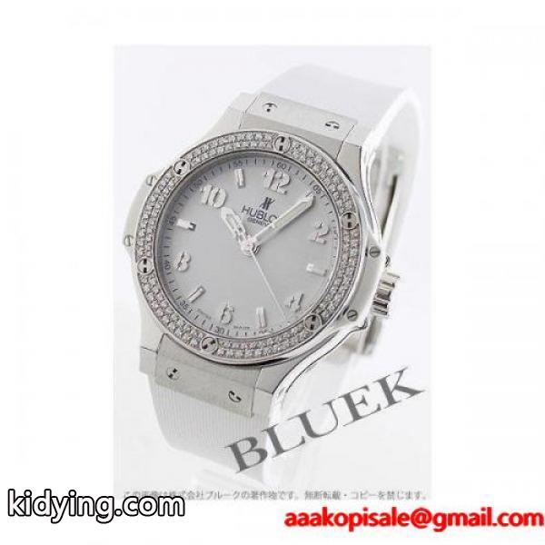 ウブロ ビッグバン スチールホワイト ダイヤ 腕時計 レディース HUBLOT 361SE2010RW1104 :HU361SE2010RW1104:ブルークウォッチカンパニー - 通販ショッピング-0
