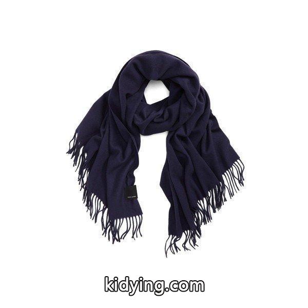 カナダグース マフラー・ストール・スカーフ アクセサリー メンズ Canada Goose Woven Wool Scarf Navy :36-22x8pnwvhs-0e9e:asty-shop2 - 通販ショッピング-0