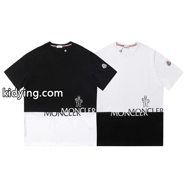 2色可選 大人カジュアル夏ファッション抜け感スゴイ モンクレール MONCLER Tシャツ/ティーシャツ_半袖Tシャツ_メンズファッション_スーパーコピーブランド激安通販 専門店-0