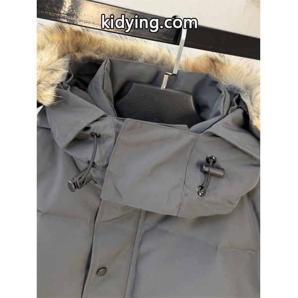 Canada Goose カナダグース コピー ダウンジャケット グレー 入手困難 人気モデル 防寒アウター-3