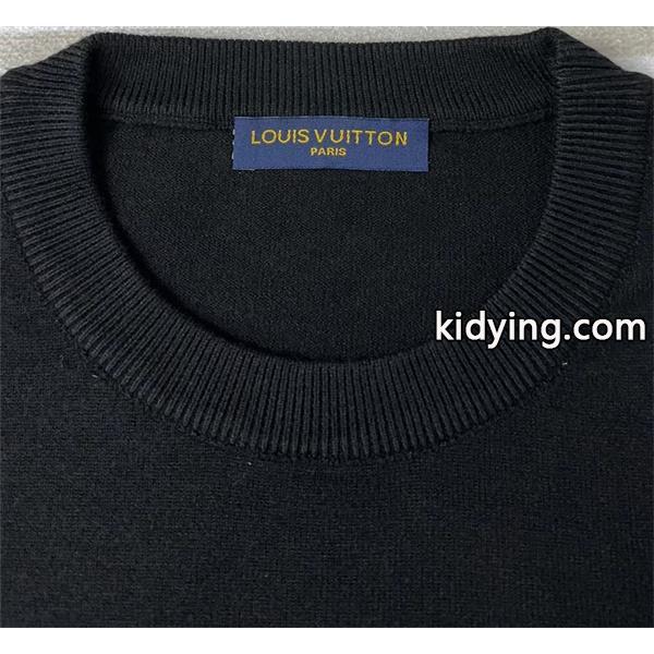 新作入荷!ロゴ刺繍 LOUIS VUITTON ルイヴィトン スーパーコピー ニット ホワイト 上品 快適-2