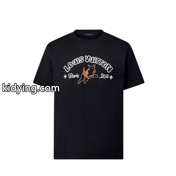 今季は色を使った注目新品 ルイ ヴィトン LOUIS VUITTON 2色可選 夏に向けて気になる Tシャツ/ティーシャツ_ブランド コピー 激安(日本最大級)-0