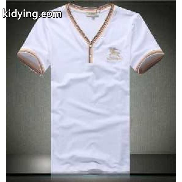 2014春夏 希少 BURBERRY バーバリー Vネック 半袖Tシャツ 2色可選_半袖Tシャツ_メンズファッション_スーパーコピーブランド激安通販 専門店-0