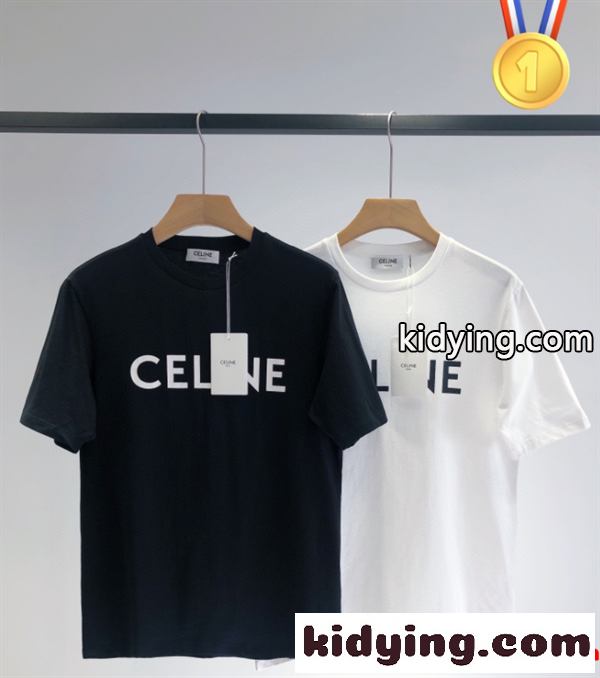 CELINE セリーヌコピーTシャツ/半袖今季大人気新作登場 2色可選_Tシャツブラウスシャツ_レディースファッション_スーパーコピーブランド激安通販 専門店-0