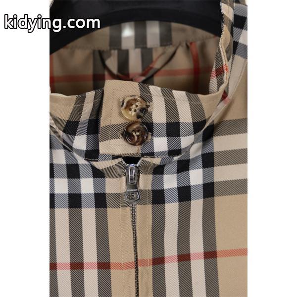 Burberry カーキ格子柄 秋冬注目 バーバリー スーパーコピー ジャケット シグネチャーデザイン-2
