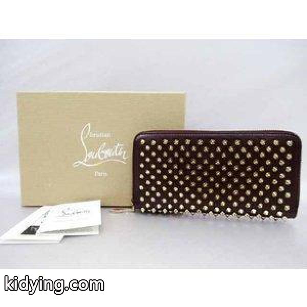 クリスチャンルブタン Christian louboutin panettone wallet スタッズ 長財布 ☆激安& メンズ レディース 通販-0