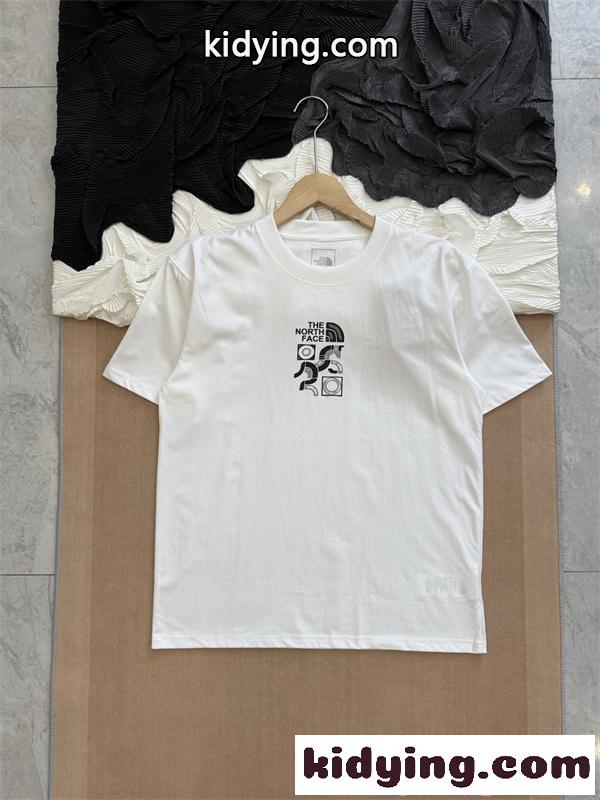 ノースフェイス コピー半袖Tシャツ プリント THE NORTH FACE 配色デザイン カジュアルスポーツ アウトドア-2
