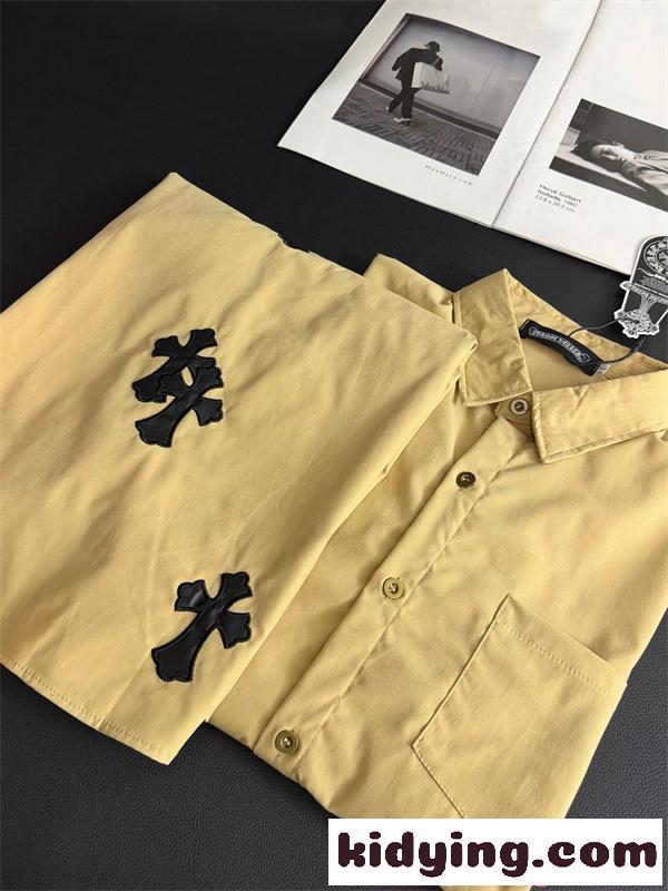 長袖シャツ CHROME HEARTS ストリート クロムハーツ コピー モード系 ゆったり おしゃれ カジュアル-7