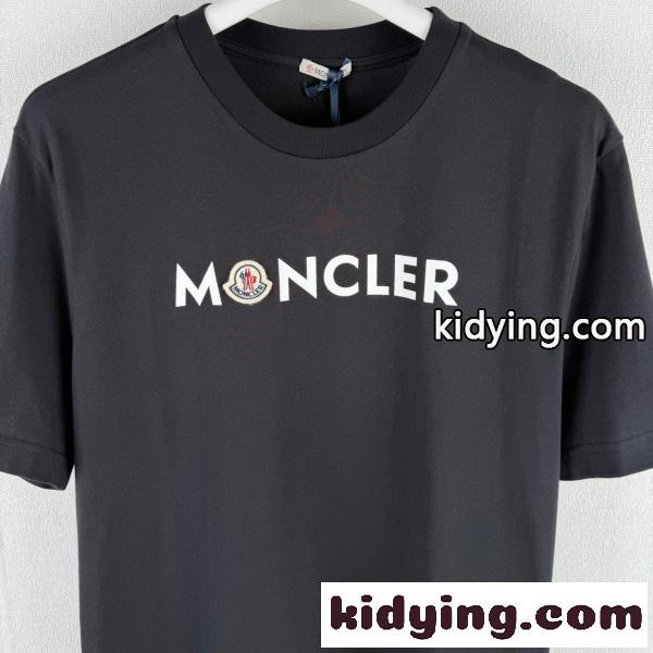 MONCLER（モンクレール）ロゴワッペンTシャツ 2026新作 モードカジュアル 半袖カットソー ストリートベーシック-8