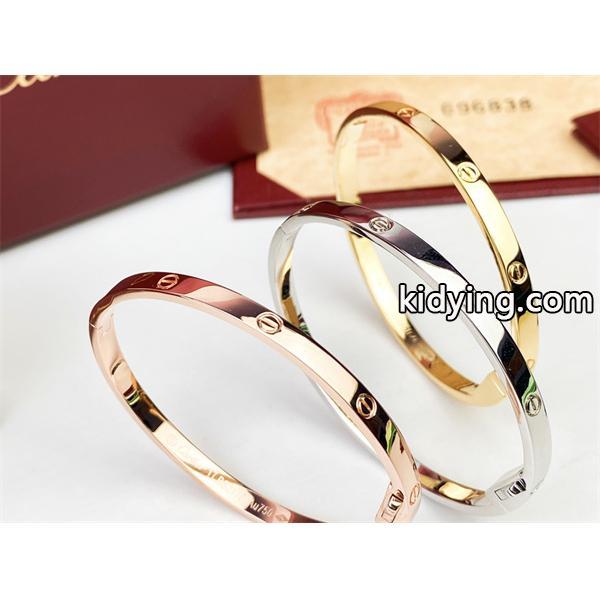 【2025-26最新】カルティエ ラブ ブレスレットコピー スリムモデル ミラー仕上げ スクラッチロックCartier Love Bracelet-5