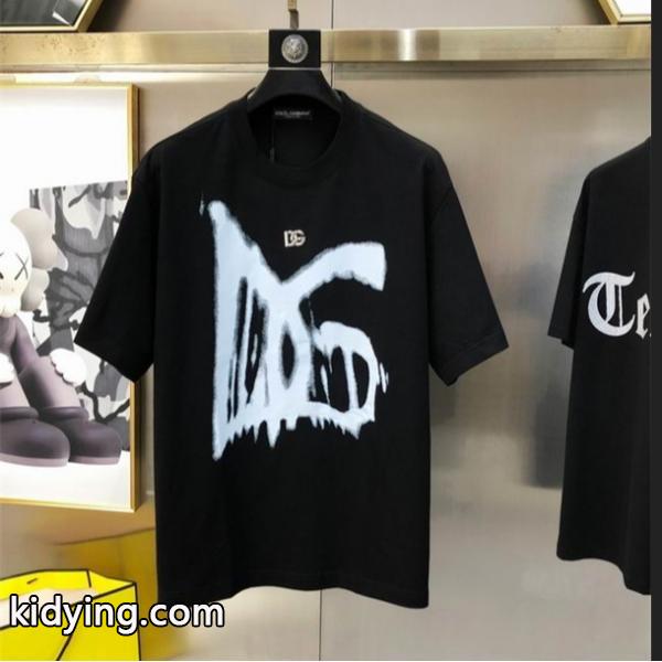 ドルチェ 半袖 コピーDOLCE & GABBANA新作入荷新品クルーネックデザインクラシックtシャツ定番人気メンズ-0