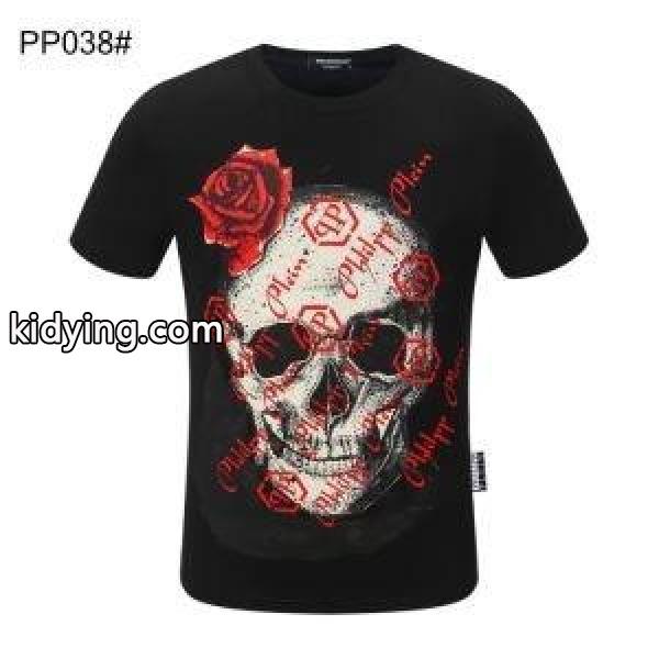 フィリッププレイン コーデに新しさが混在する 多色可選 PHILIPP PLEIN シックスタイリングに挑戦 半袖Tシャツ_フィリッププレイン PHILIPP PLEIN_ブランド コピー 激安(日本最大級)-0