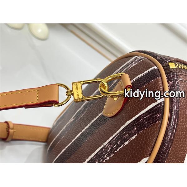 注目 高級仕立て ストライプ 大容量 LOUIS VUITTON ルイヴィトン コピー ボストンバッグ-5