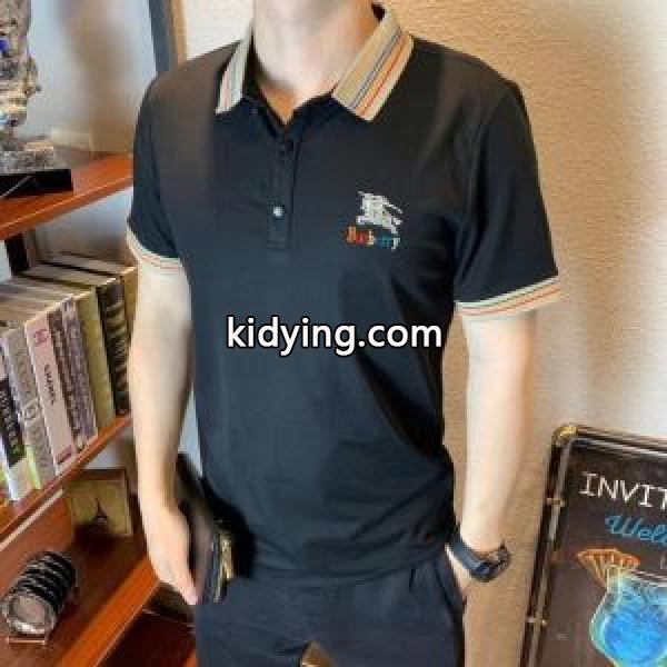 BURBERRY Tシャツ/ティーシャツ 2色可選 おしゃれな夏ファッション2019 通勤の定番 バーバリー_半袖Tシャツ_メンズファッション_スーパーコピーブランド激安通販 専門店-0