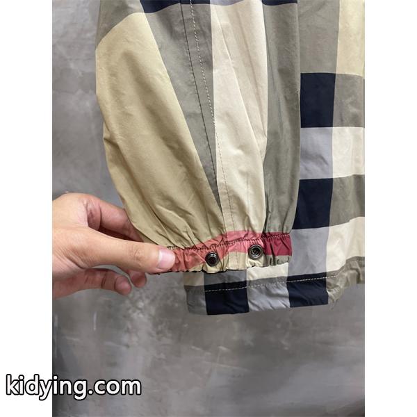 Burberry カーキ格子柄デザイン 秋冬特選ファッション バーバリー スーパーコピー パーカー シグネチャー定番-2