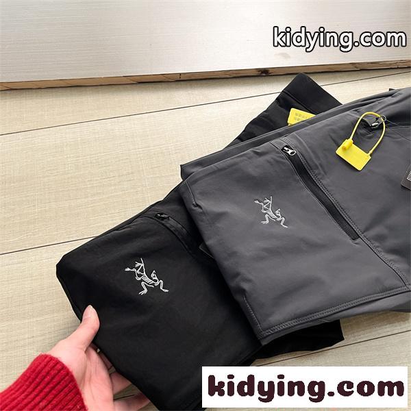 アークテリクス 偽物 多機能ポケット カーゴパンツ ARCTERYX メンズ 防水 速乾 アウトドア 登山対応-4