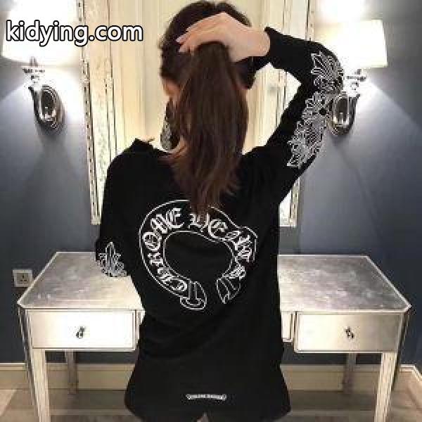 流行の注目ブランド　クロムハーツ CHROME HEARTS　海外限定アイテム　長袖Tシャツ　2018最安値！_クロムハーツ CHROME HEARTS_ブランド コピー 激安(日本最大級)-0