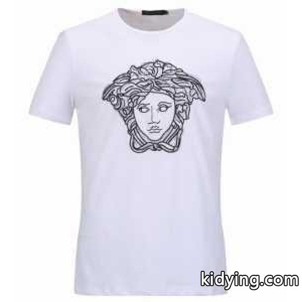 2色可選 ヴェルサーチ VERSACE 半袖Tシャツ 2017春夏 魅力ファッション_ヴェルサーチ VERSACE_ブランド コピー 激安(日本最大級)-0